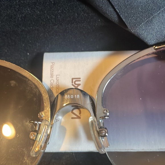 Coach sunglasses new with case wire frame - Picture 7 of 9